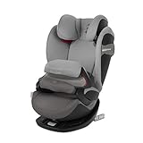 Cybex Gold Pallas S Fix Seggiolino Auto 2 in 1 con e senza ISOFIX, Bambini Gruppo 1/2/3/9-36 kg, dai 9 Mesi ai 12 Anni, Grigio (Manhattan Grey)