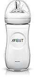 Philips Avent SCF696/17 Biberon Natural Anticoliche per Allattare in Modo Naturale, 330 ml, Trasparente