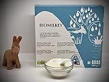 BIOMILKEY - 400 g - Latte di Asina Biologico in polvere - uso alimentare, da bere ricostituito, caldo o fresco (DONKEY MILK POWDER - shipping in Europa )