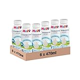 HiPP - Latte 3 Combiotic Crescita, Latte Liquido, Indicato per Bambini dal 1° Anno d'Età, 6 Confezioni da 470 ml