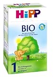 Hipp Bio 1 latte precoce dalla nascita, confezione da 2 (2 x 600g)