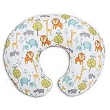 Boppy Supporto Allattamento anche conosciuto come cuscino allattamento per Neonati 0+ Mesi, Forma Ergonomica con Supporto per Mamma e Bambino, Supporto Neonato per Allattamento al Seno e col Biberon