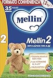 Mellin 2 Latte di Proseguimento in Polvere - 1 Confezione da 3 pezzi, 1,2 Kg